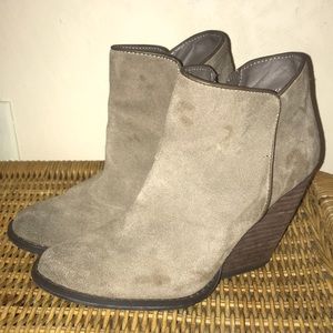 Wedge booties